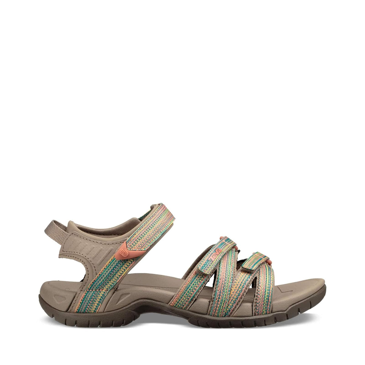 Teva Tirra Sandalia para Mujer - 27.5 cm - Gris Topo Multi (Taupe Multi)