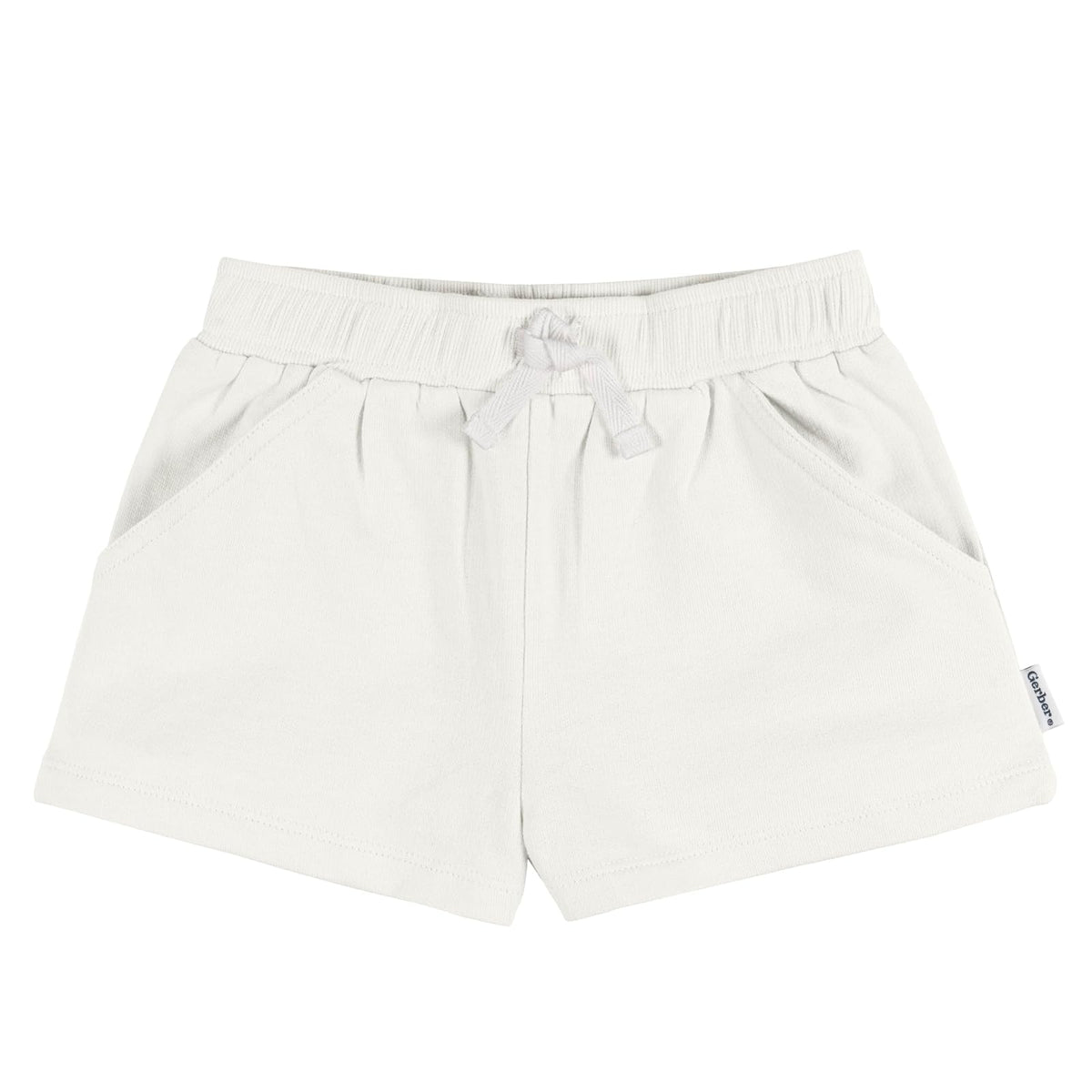 Gerber 3-Pack Knit Shorts Pantalones Cortos Informales Bebé-Niñas