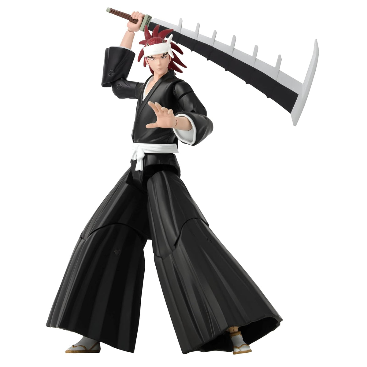 Bandai Anime Heroes Figura Articulada 6.5 Pulgadas - Blanqueador - Abarai Renji