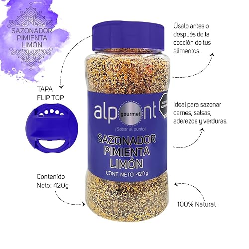 Alpont Pimienta limón, 420 g
