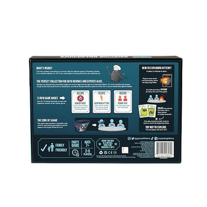 Exploding Kittens Recipes for Disaster Deluxe Game Set by Exploding Kittens - for Adults Teens & Kids - Fun Family Games - A Russian Roulette Card Game