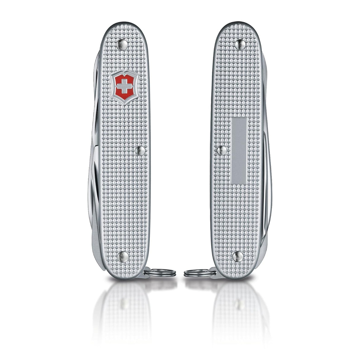 Victorinox Navaja Farmer X Alox Estriado, 10 Usos, Plata