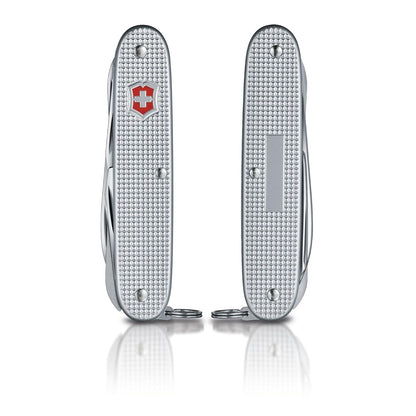Victorinox Navaja Farmer X Alox Estriado, 10 Usos, Plata