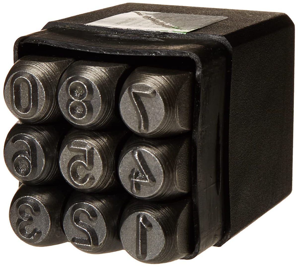 Urrea 42N8 Juego de números del "0" al "9" de golpe 8 mm, 9 piezas
