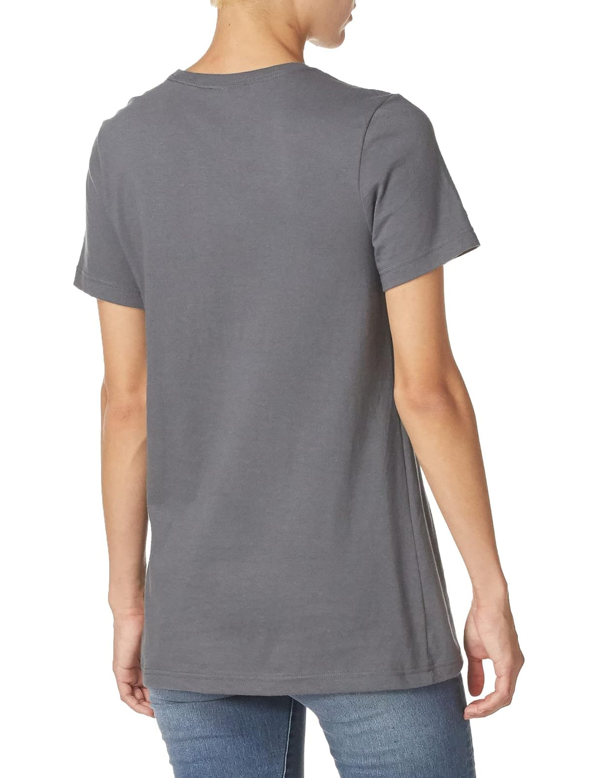 American Apparel Playera clásica de Manga Corta con Cuello Redondo. Camiseta para Mujer