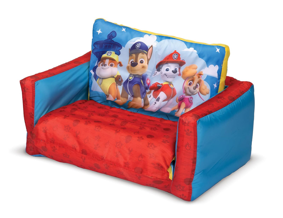 Paw Patrol - Sofá Cama Inflable 2 en 1