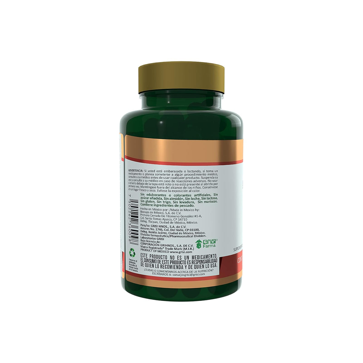 Nature's Life - Aceite de Pescado Sin Olor Omega 3 Vitamina E 65 Cápsulas | Aporta EPA y DHA, ayuda a cuidar la salud cardiovascular, sin gluten, sin lactosa y sin trigo, apto para mayores de 18 años