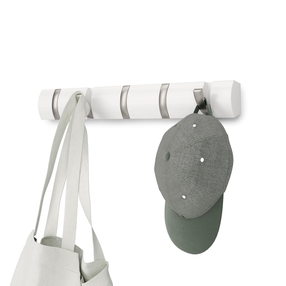 umbra Flip 5 ganchos, Blanco