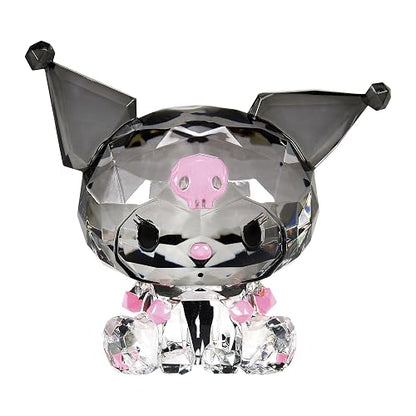 Enesco FACETS Sanrio Kuromi Figura en Miniatura sentada, 1.8 Pulgadas, Multicolor