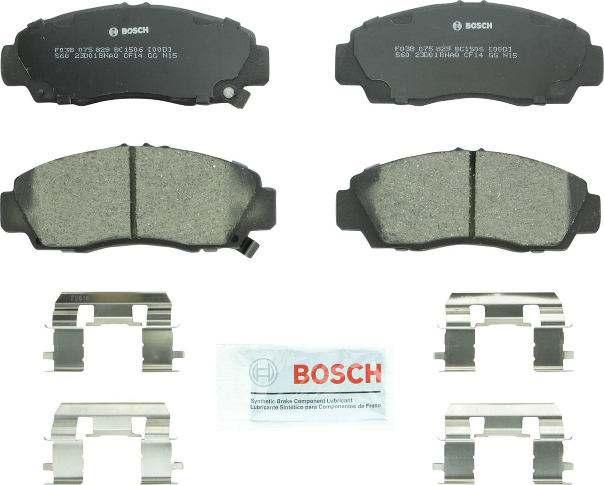 Bosch QuietCast Premium Pastillas de Freno Cerámicas - Frente - 1506 - 1500-1599