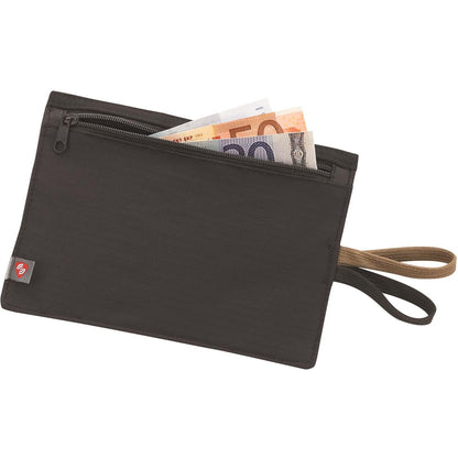 Lewis N. Clark RFID-Blocking - portafolios para cinturón de viaje oculta, Rfid - Cinturón para billetes y tarjetas de crédito, Negro, Una talla