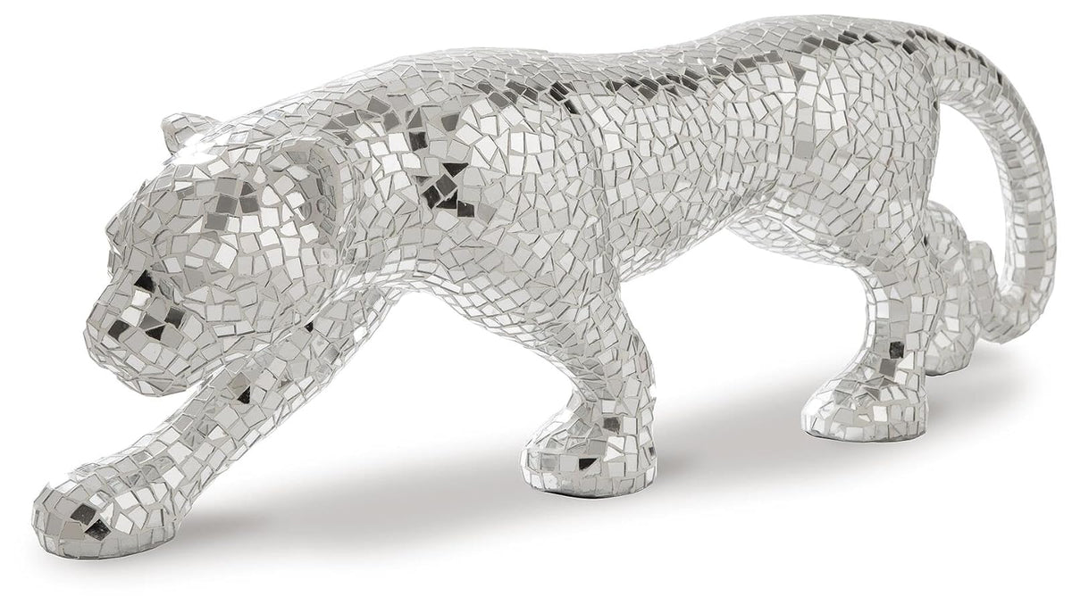 SIGNATURE DESIGN BY ASHLEY Drice - Escultura Mixta, Color Plateado