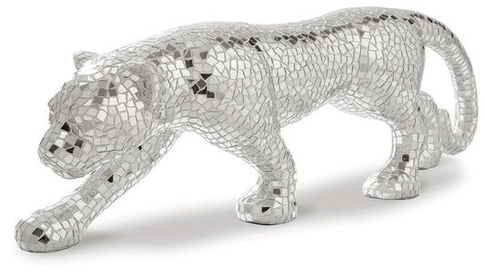 SIGNATURE DESIGN BY ASHLEY Drice - Escultura Mixta, Color Plateado