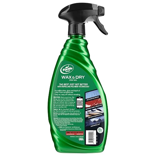 Turtle Wax 50823 - Kit de Cera y Lavado rápido y fácil, Cera y Secado (2 por Paquete), 52 FL. oz, 2 Pack