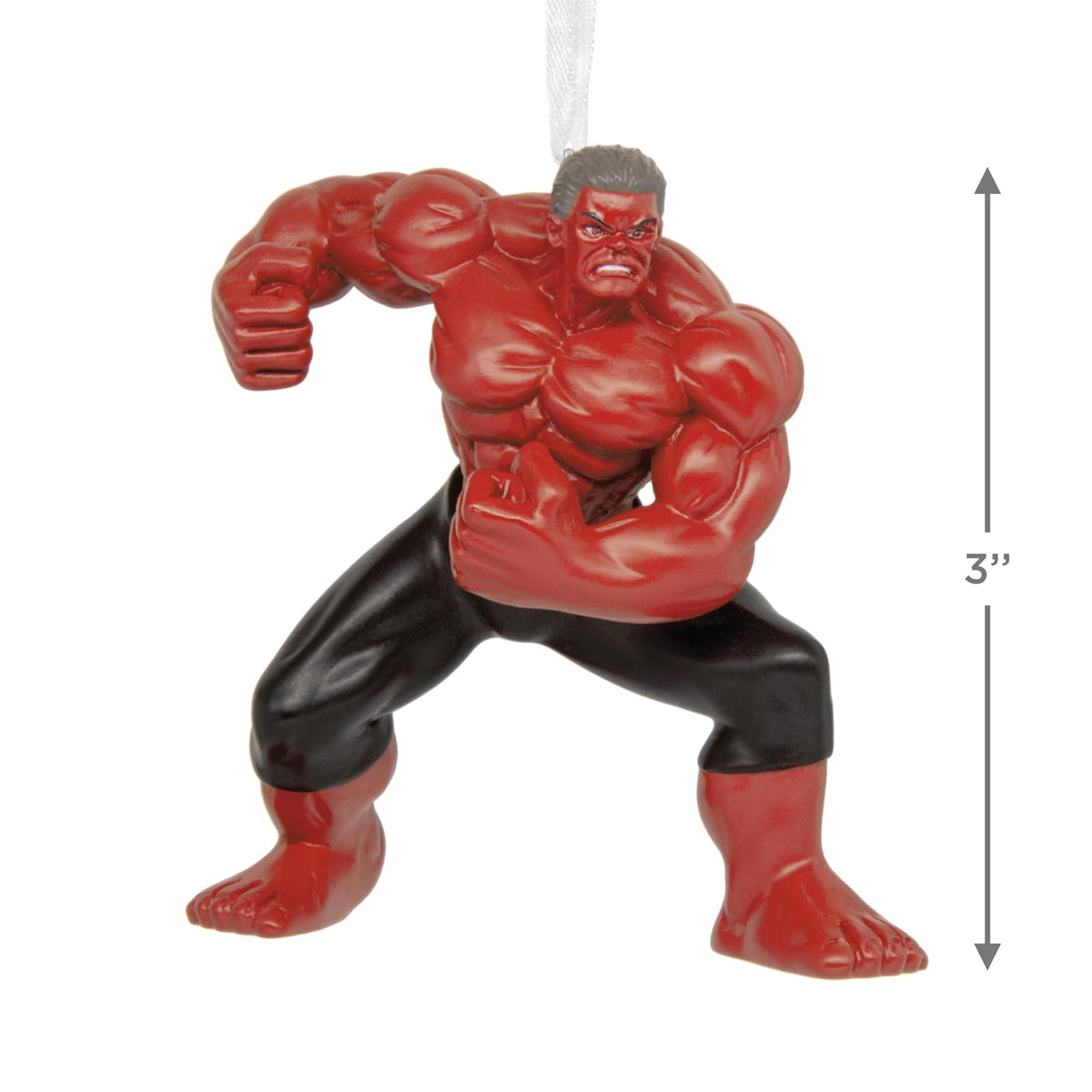 Hallmark Marvel Studios Captain America: Brave New World Red Hulk, Adorno navideño para Fans de Marvel