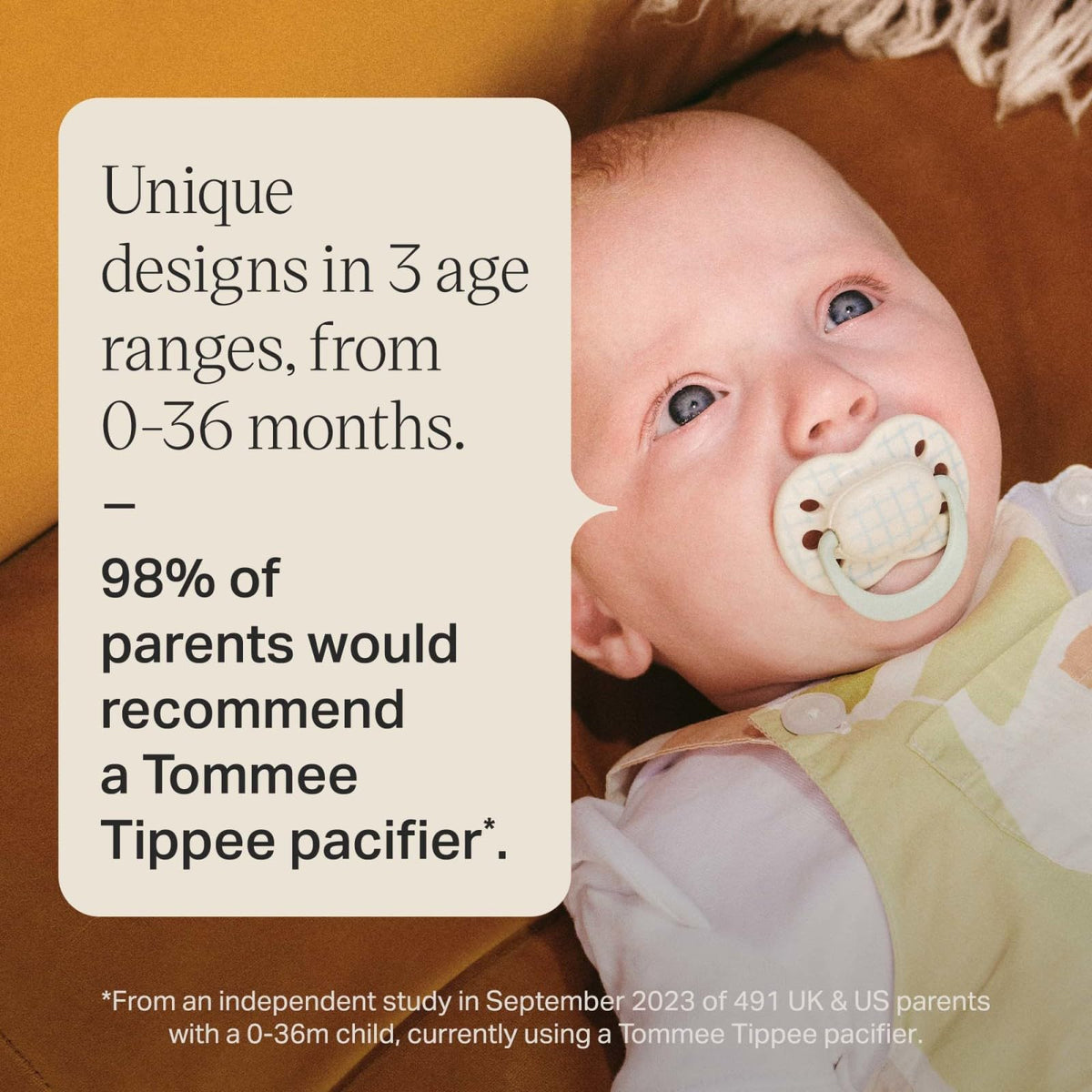 Tommee Tippee Chupón Ultimate Fit 0-6 Meses 4 Unidades Silicona