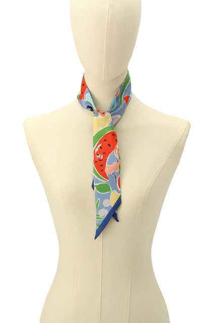 Kate Spade New York Summer Fruit Silk Skinny, Multi, Talla única