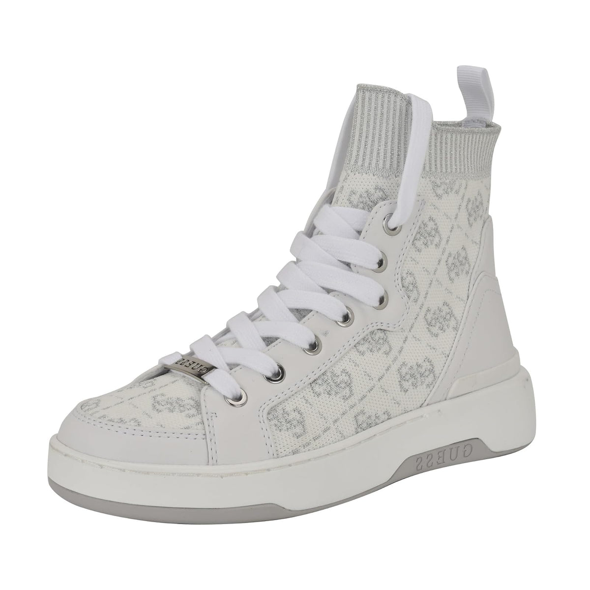 Guess GWMANNEN2 Tenis para Mujer - 25.0 cm - Blanco