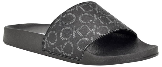 Calvin Klein Athens - Sandalias deslizantes para mujer