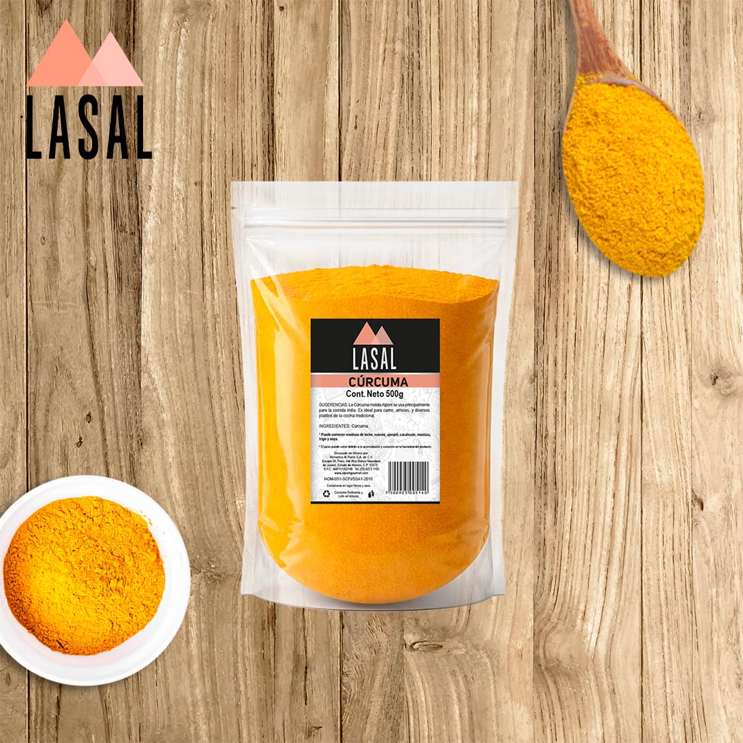 LASAL Cúrcuma Molida 500 Gramos
