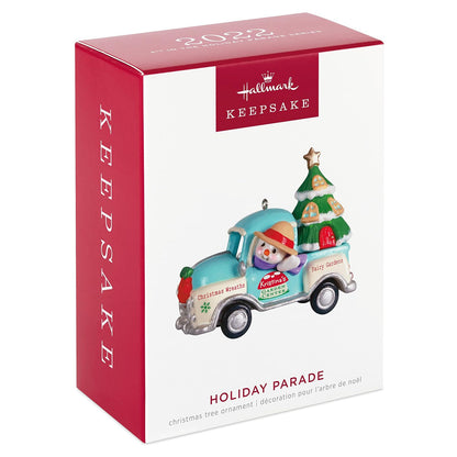 Hallmark Keepsake Adorno de Navidad con Fecha de año 2022, camión Central de jardín
