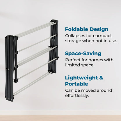Honey-Can-Do DRY-09065 Tendedero Plegable de Acero