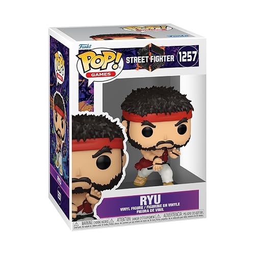 Funko Pop! Games: Street Fighter 6 - Ryu | Mercancía Oficial - Figura de Vinilo Coleccionable para Decoración - Regalo de Cumpleaños para Fans