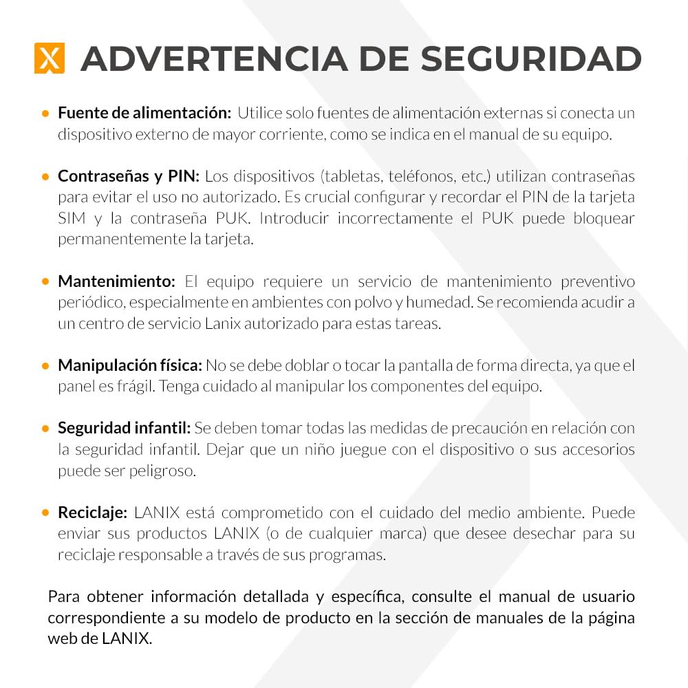 Lanix Ilium Pad RX8 V6 Tablet 8" IPS 800x1280, Rockchip RK3562 Quad Core 2GHz, 4GB RAM, 64GB, Android 14, Cámara 5MP+2MP, Batería 4000mAh, WiFi 802.11 b/g/n, Bluetooth 4.0, USB-C, Negro