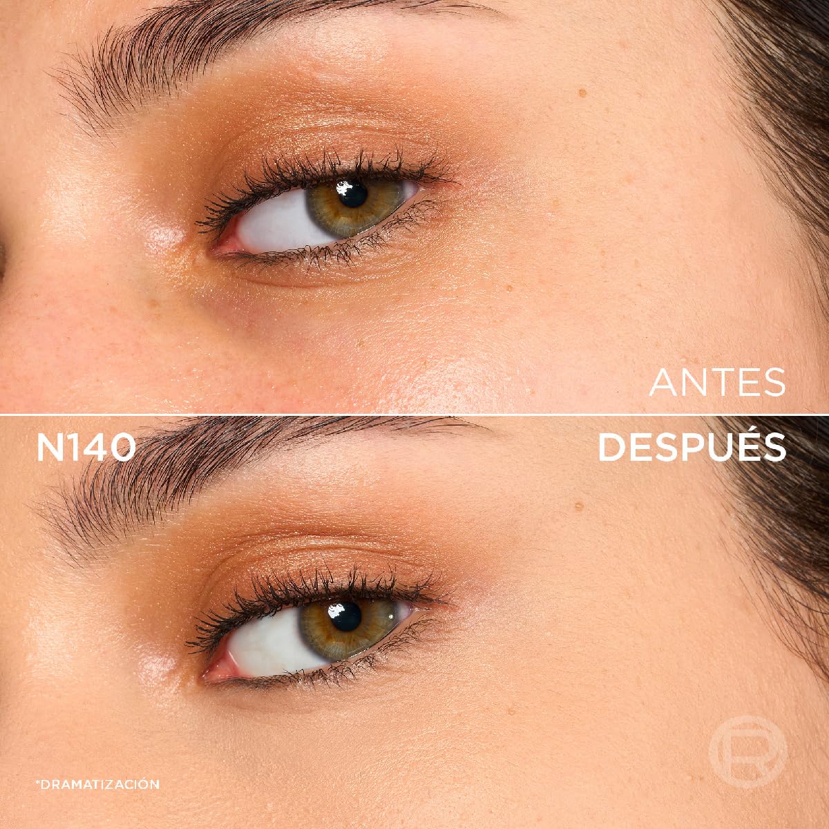 L'Oréal Paris Infallible 24h Fresh Wear cushion foundation, base de maquillaje en cushion tono 140- Alta cobertura y acabado mate natural con larga duración hasta por 24h.