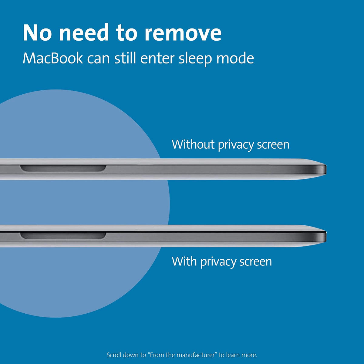 Filtro de Privacidad Kensington para MacBook 2016 & anteriores de 13", Magnético, Reversible