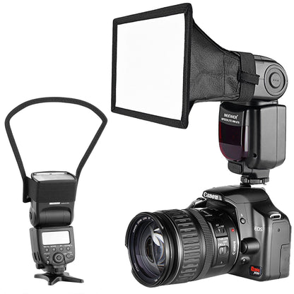 NEEWER Cámara Speedlite Flash Difusor de Reflector Kit y Caja de Luz para Canon Nikon y Otras Cámaras DSLR, TT560 TT850 TT860 NW561 NW670 VK750II
