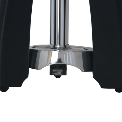 Luzerna CM-0297 Lámpara De Mesa Malibu Mini, Color Poplar Negro, 1 Unidad