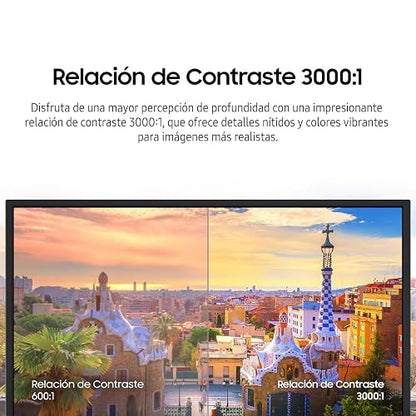 Samsung Monitor 24 Pulgadas Panel IPS resolución Full HD 1920×1080 | 100Hz | 5ms GTG | Modo Juego | Protección Visual | 200 CD/m² | LS24F330EALXZX