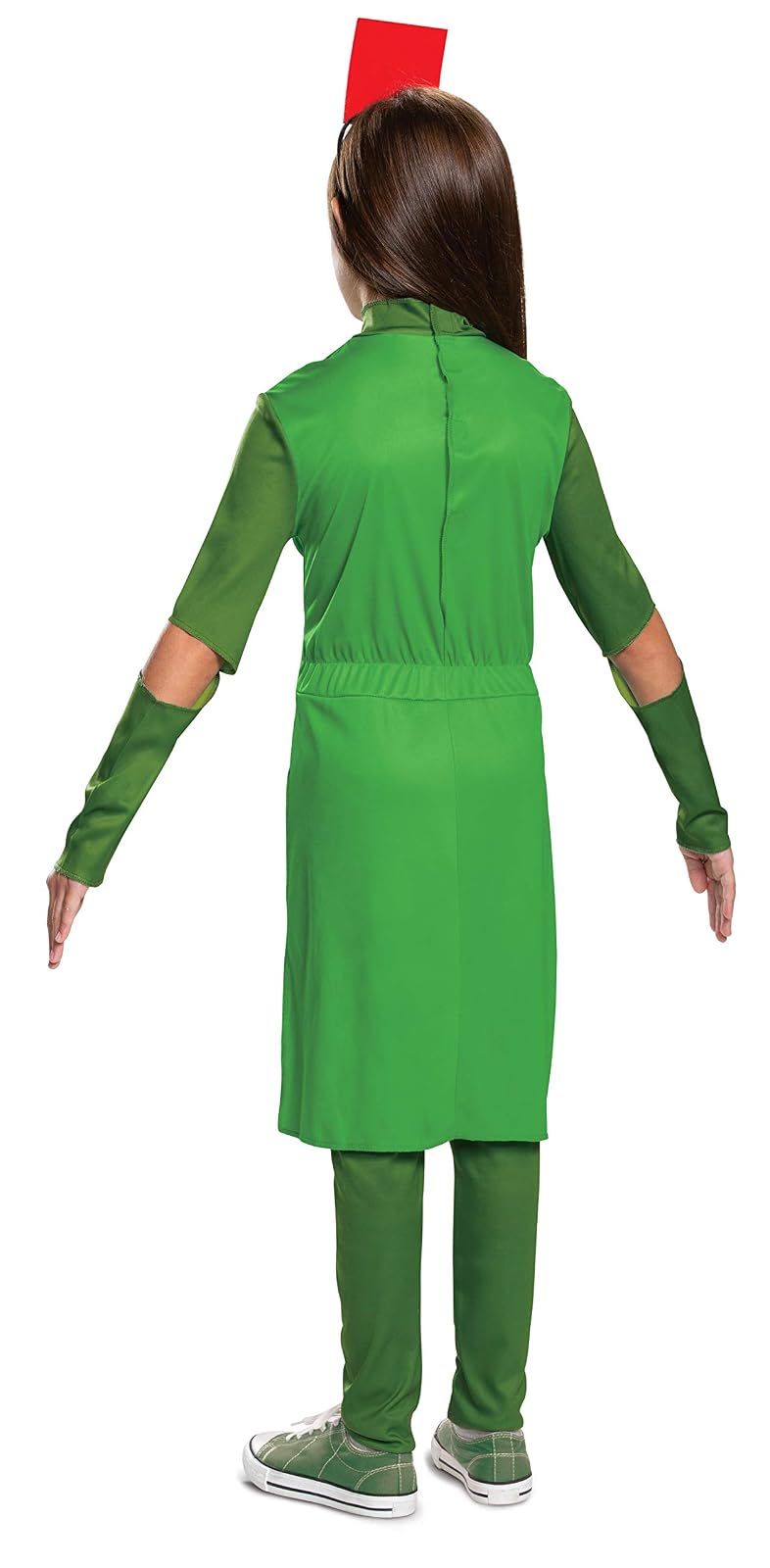 Disfraz de Minecraft Creeper para niña, Verde, M (7-8)