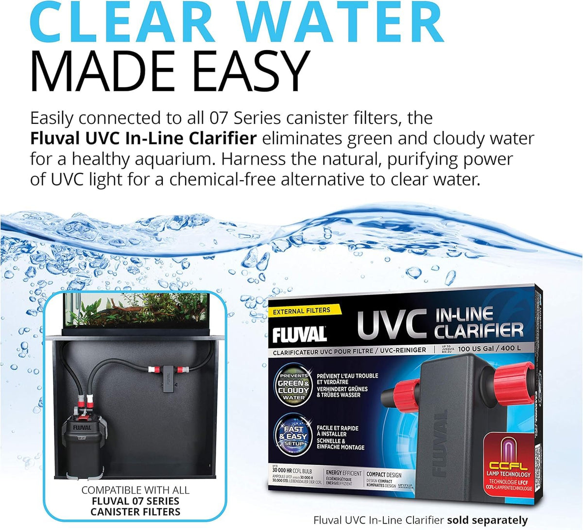 Fluval - Filtro de Cartucho 307 Perfomance