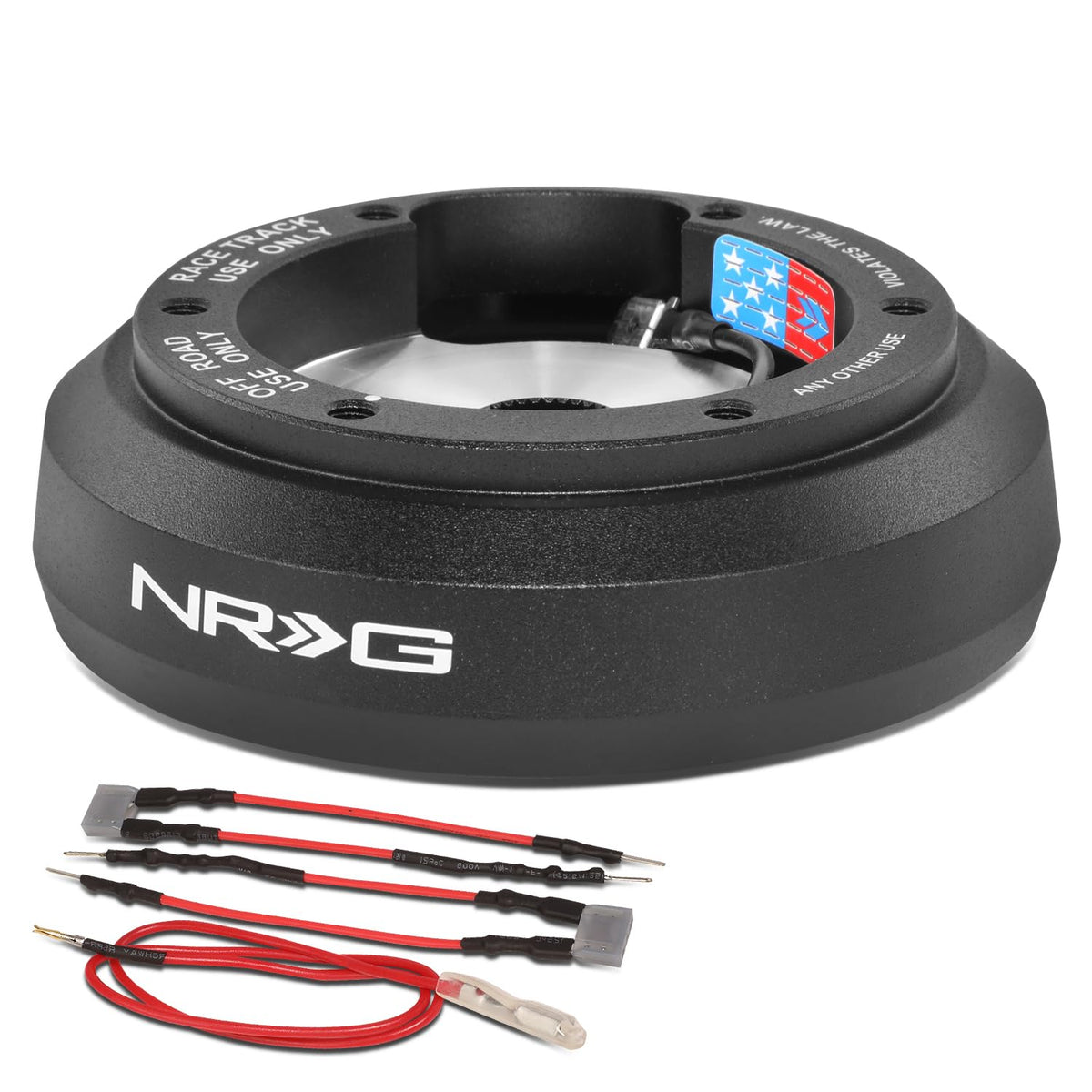 NRG Innovations SRK-167H Adaptador de Volante de Buje Corto para Mazda Miata NB, Negro