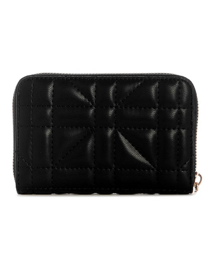 GUESS CARTERA EDITA LARGE ZIP AROUND COLOR NEGRO