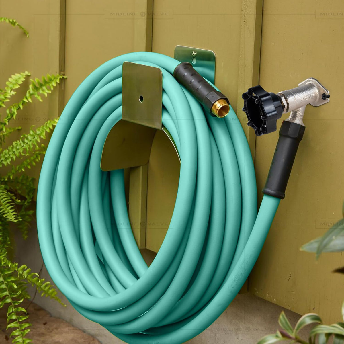 Everflow Supplies 6210p - NL sin plomo 1/5,08 cm PEX x 25,4 cm de largo cromado grifo para manguera no Frost