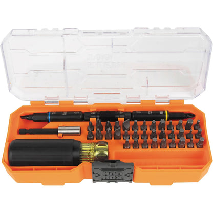 Klein Tools KNECT Desarmador Multipuntas y Dados de Impacto - Juego de 46 piezas