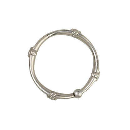Zenna Home NeverRust - Anillos de Ducha Decorativos de Aluminio inoxidables, Juego de 12, níquel Cepillado