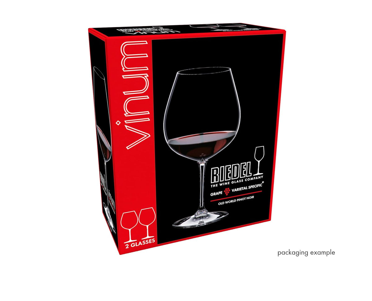 Riedel Vinum Burgundy Glasses, Set of 2 | Capacidad 24.75 oz cada una