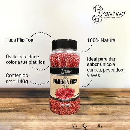 Pontino Pimienta rosa, 140 g