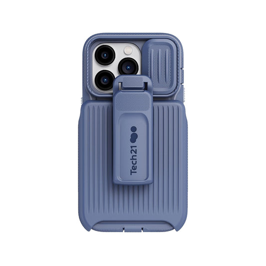 Tech21 iPhone 14 Pro EVO MAX Compatible con MagSafe® - Funda de teléfono Duradera, Resistente y Absorbente de Golpes con Funda y protección FlexShock de 20 pies
