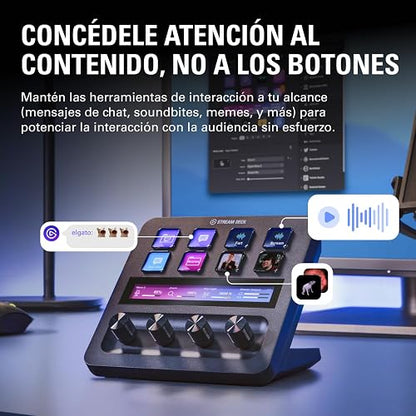 Elgato Stream Deck +, Mezclador y Controlador