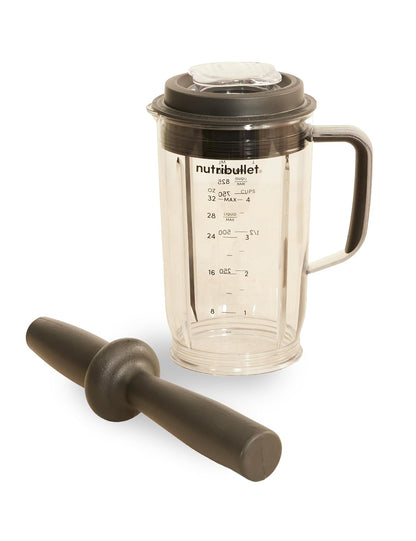 Nutribullet Select Jarra de 32 onzas transparente/negro