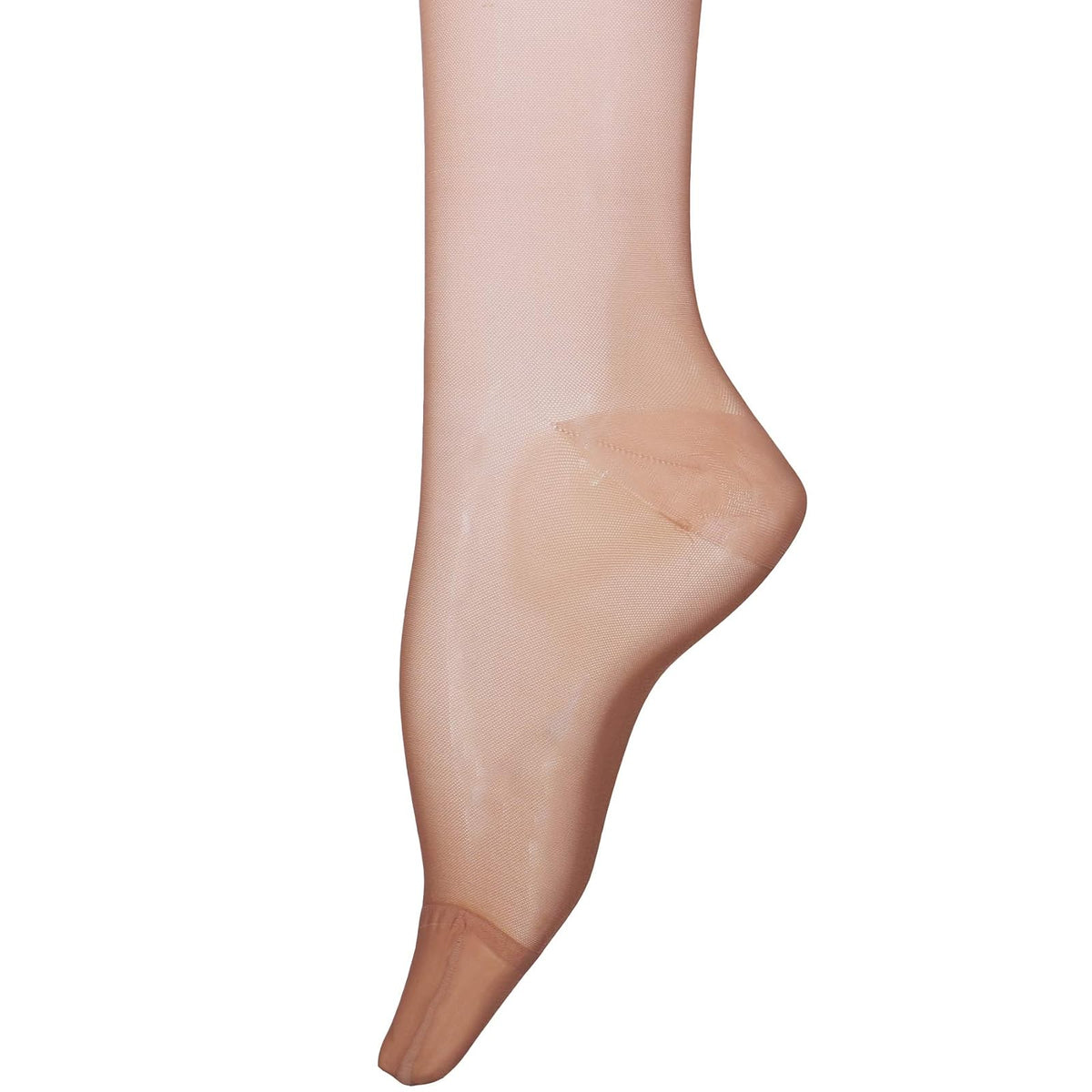 Truform Sheer Compression Pantyhose, 15-20 Mmhg, Women's Shaping Tights, 20 Denier Light Beige, Pack of 1