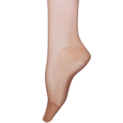 Truform Sheer Compression Pantyhose, 15-20 Mmhg, Women's Shaping Tights, 20 Denier Light Beige, Pack of 1