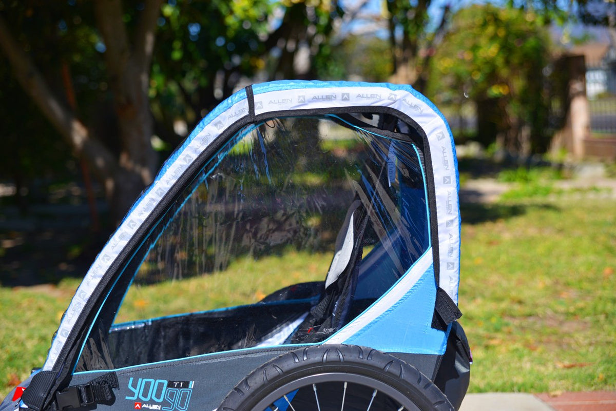 Allen Sports Deluxe - Remolque Infantil de Acero