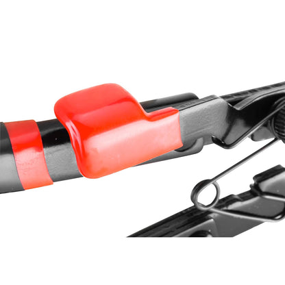 Powerbuilt 643091ECE - Alicates de abrazadera de manguera de ajuste de precisión con mango antideslizante, cable flexible de 24 pulgadas y mecanismo de bloqueo de carraca - Herramienta de abrazadera