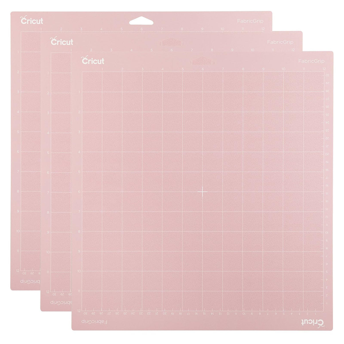 Cricut 2004706 Tapete Fabricgrip Azul, 30 x 30 cm - Paquete de 3